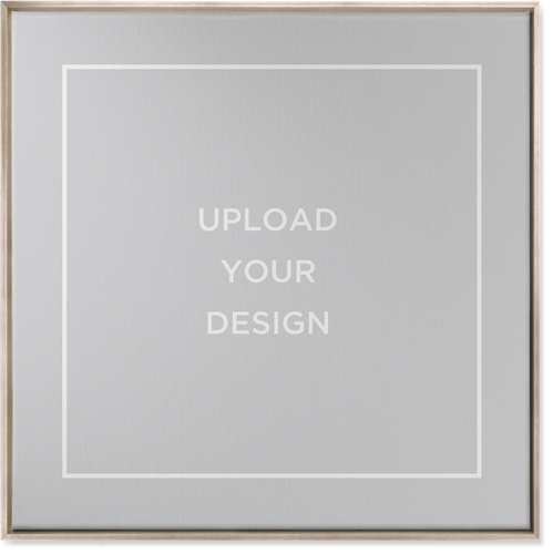 Upload Your Own Design Landscape Wall Art, Metallic, Single piece, Canvas, 36x36, Multicolor, multi