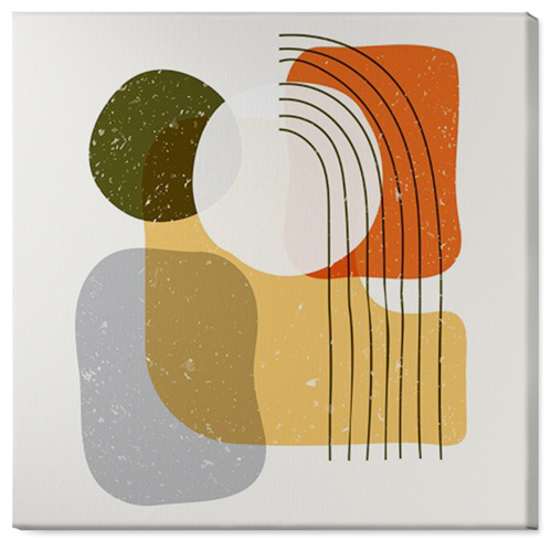Abstract Flow Wall Art, No Frame, Single piece, Canvas, 36x36, Multicolor