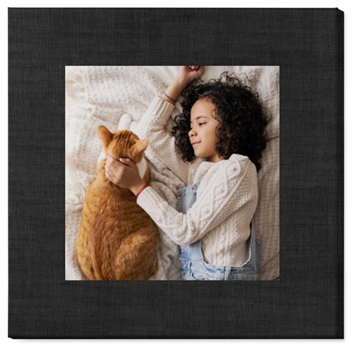 Full Frame One Wall Art, No Frame, Single piece, Canvas, 36x36, Black, black