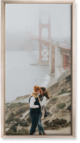 Photo Gallery Portrait Wall Art, Metallic, Single piece, Canvas, 10x20, Multicolor