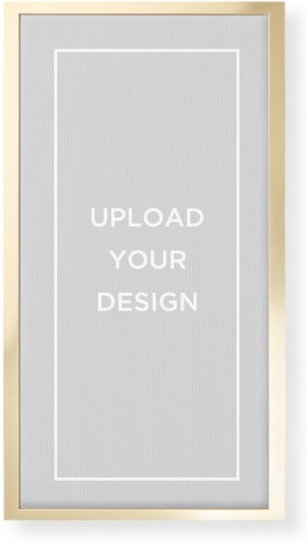 Upload Your Own Design Wall Art, Gold, Single piece, Canvas, 10x20, Multicolor