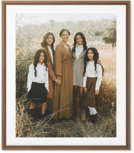 Simple Gallery of One Border Portrait Wall Art, Natural, Single piece, Canvas, 20x24, Multicolor, multi