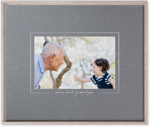 Take Shape Wall Art, Rustic, Single piece, Canvas, 20x24, Gray, slate