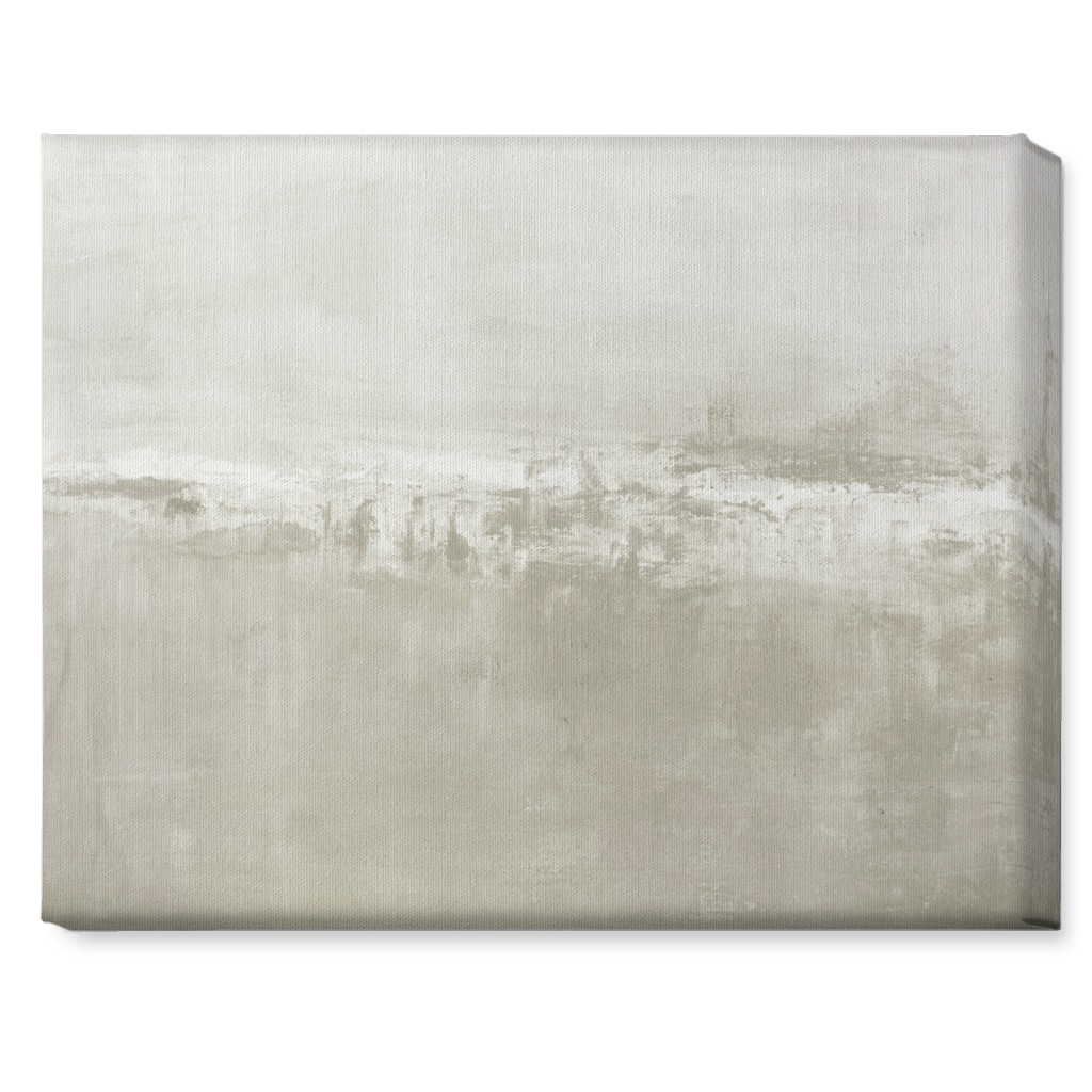 Dune - Beige Wall Art, No Frame, Single piece, Canvas, 16x20, Beige, Pearl
