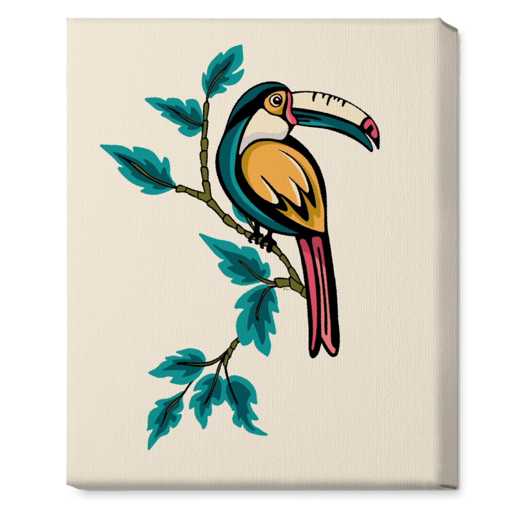 Perched Bird on Branch Multi Wall Art Shutterfly
