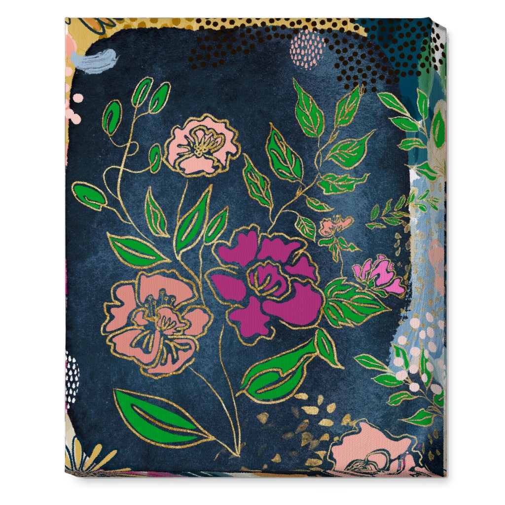 Spring Memories - Multi Wall Art, No Frame, Single piece, Canvas, 16x20, Multicolor