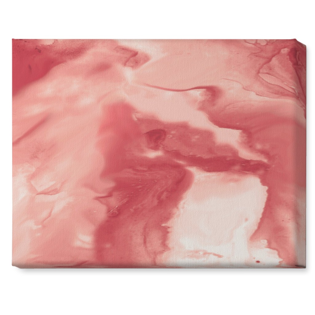 Abstract Watercolor Marble Wall Art, No Frame, Single piece, Canvas, 16x20, Pink, Dusk Pink