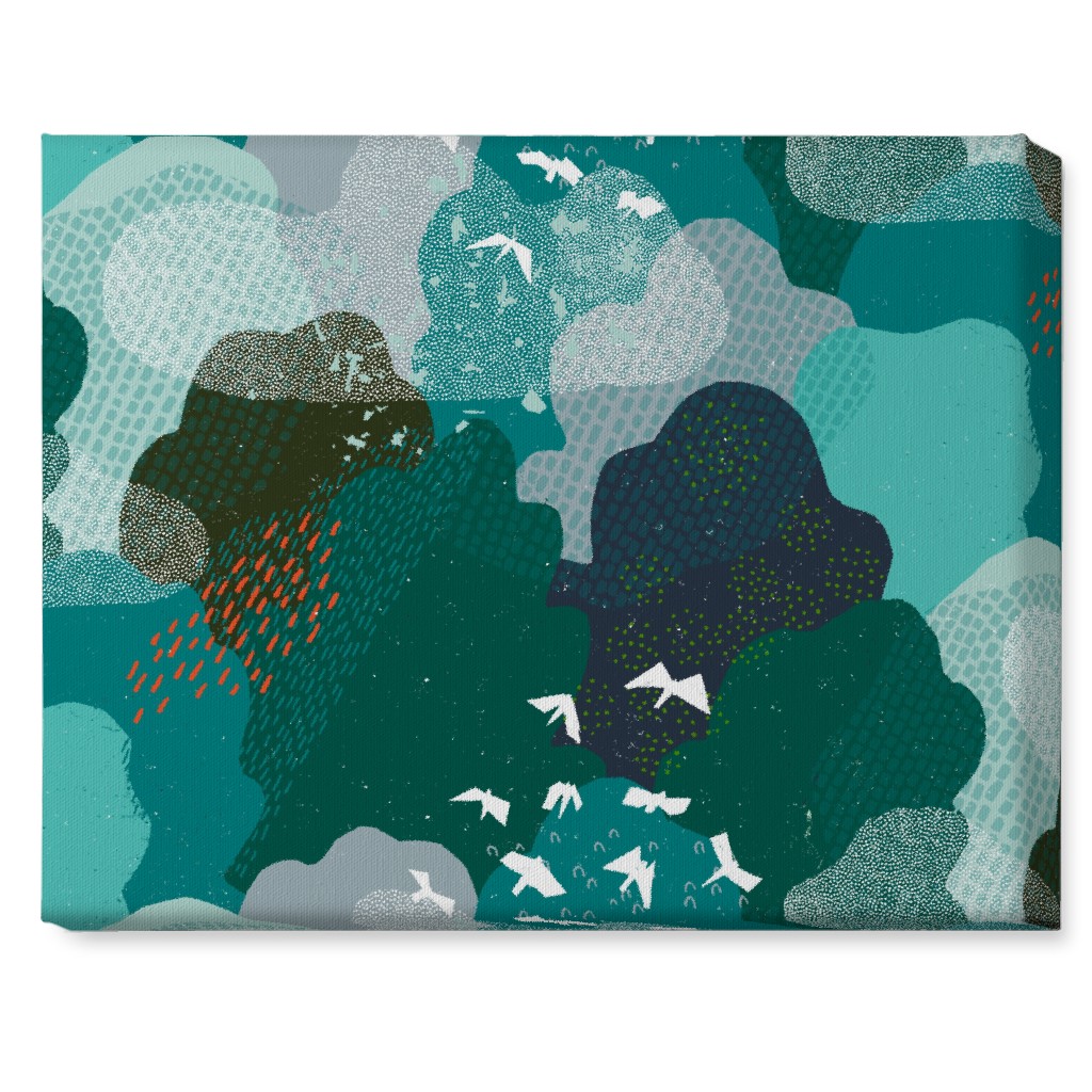 Forest Bird's Eye View Green Wall Art Shutterfly