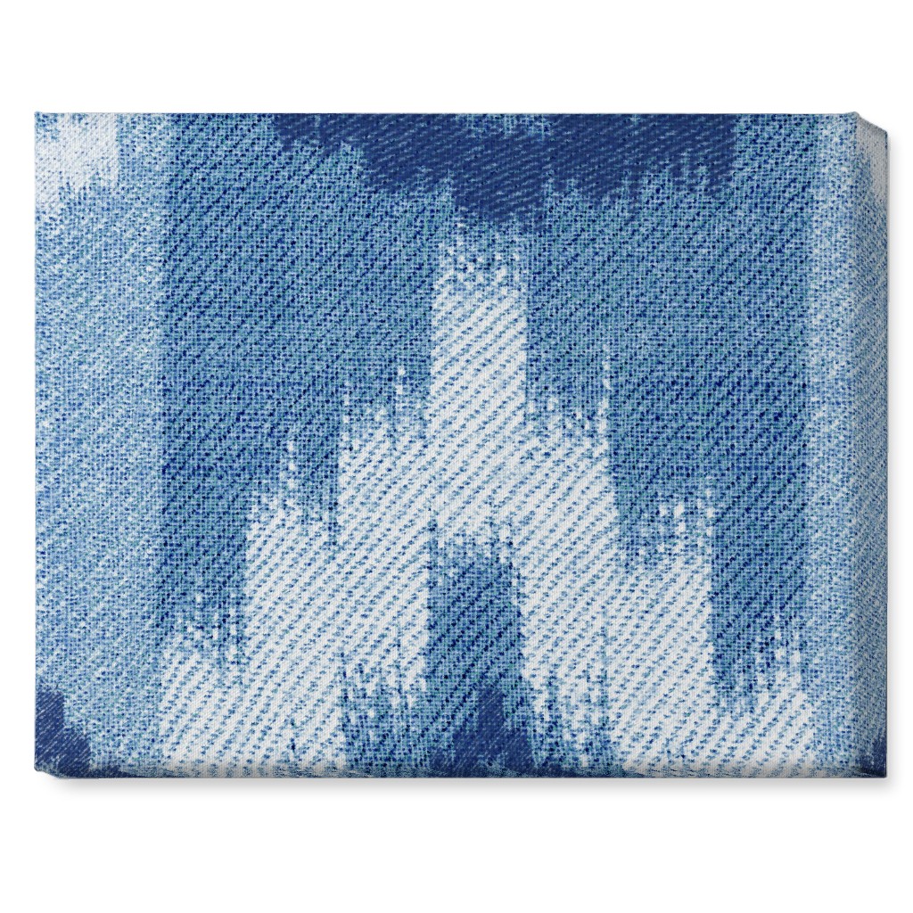 Blue Ikat Wall Art Shutterfly