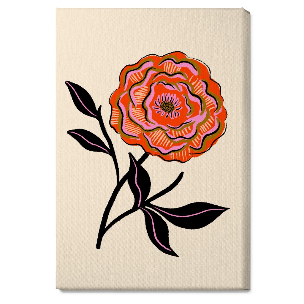 Vintage Botanical - Multi Wall Art, No Frame, Single piece, Canvas, 20x30, Multicolor