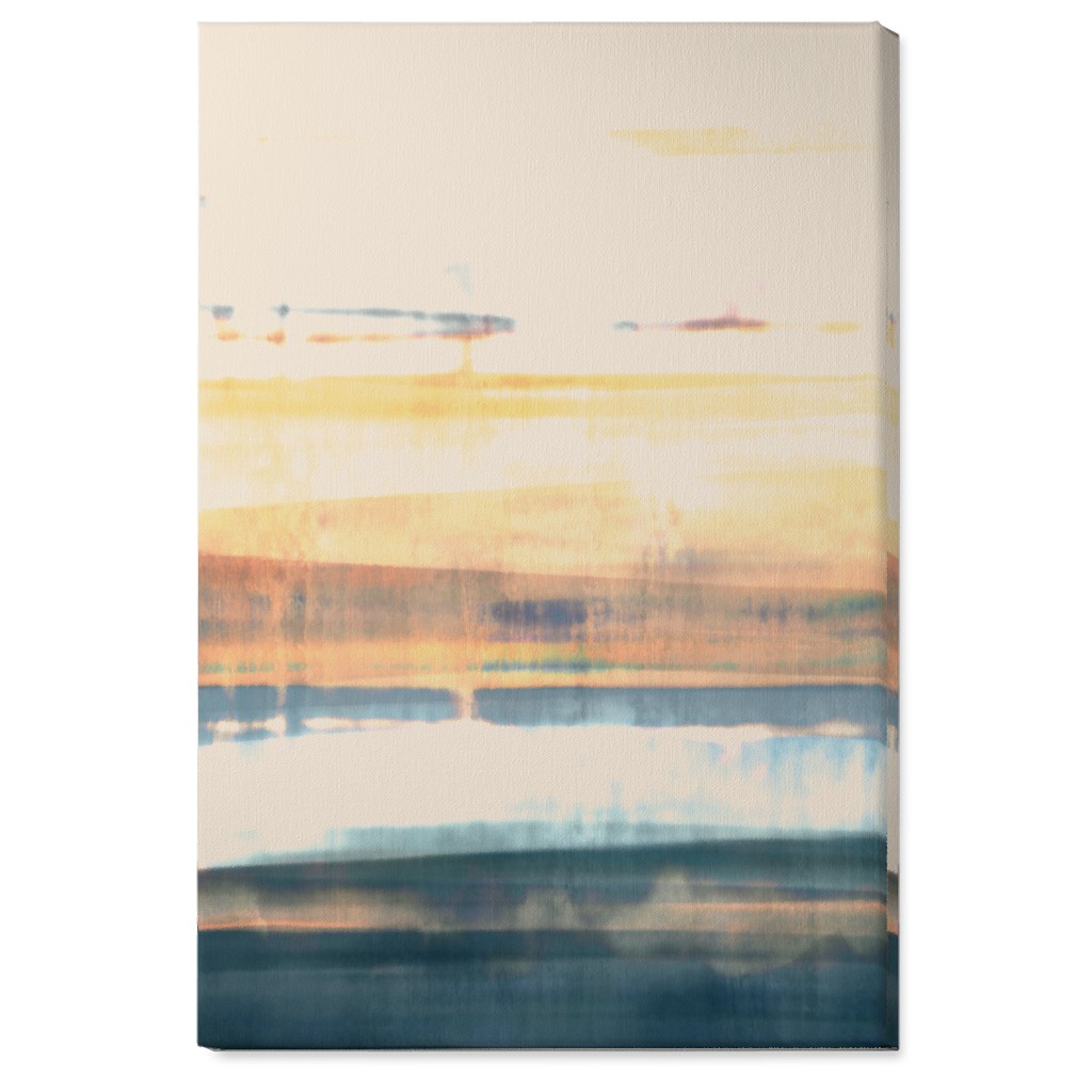 Industrial Landscape - Multi Wall Art, No Frame, Single piece, Canvas, 24x36, Multicolor