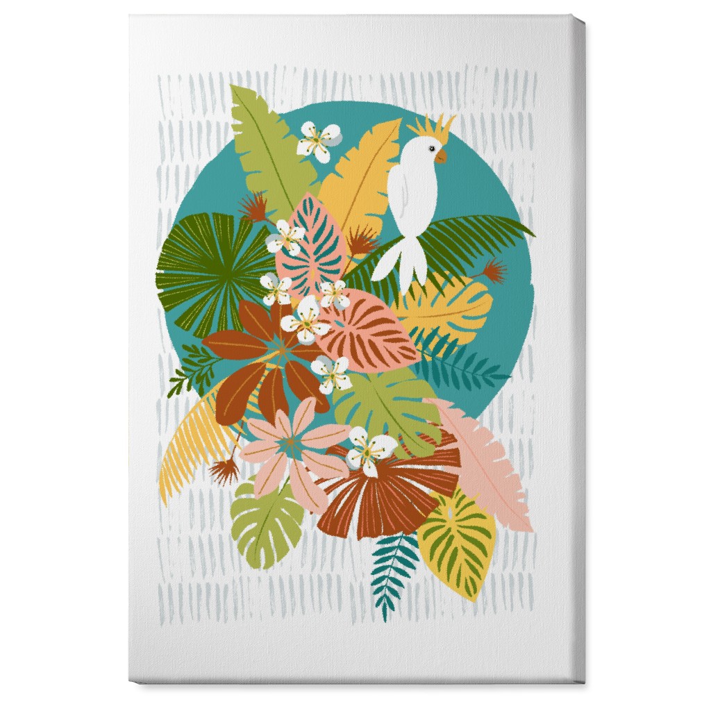 Bohemian Bahama - Multi Wall Art, No Frame, Single piece, Canvas, 24x36, Multicolor
