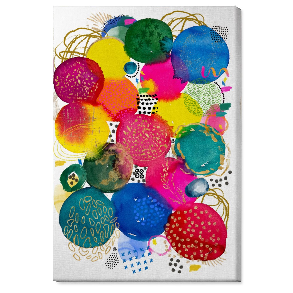 Rio - Multi Wall Art, No Frame, Single piece, Canvas, 24x36, Multicolor