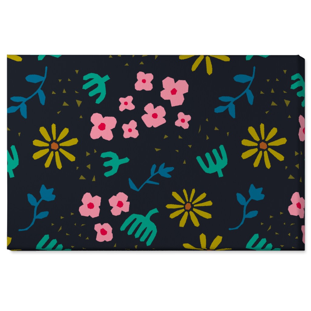 Matisse's Garden At Night Wall Art, No Frame, Single piece, Canvas, 24x36, Multicolor