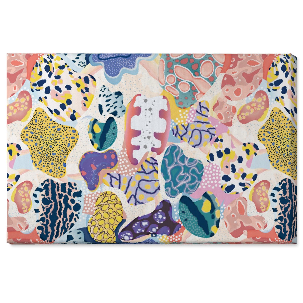 Sea Slug Animal Print - Multi Wall Art, No Frame, Single piece, Canvas, 24x36, Multicolor