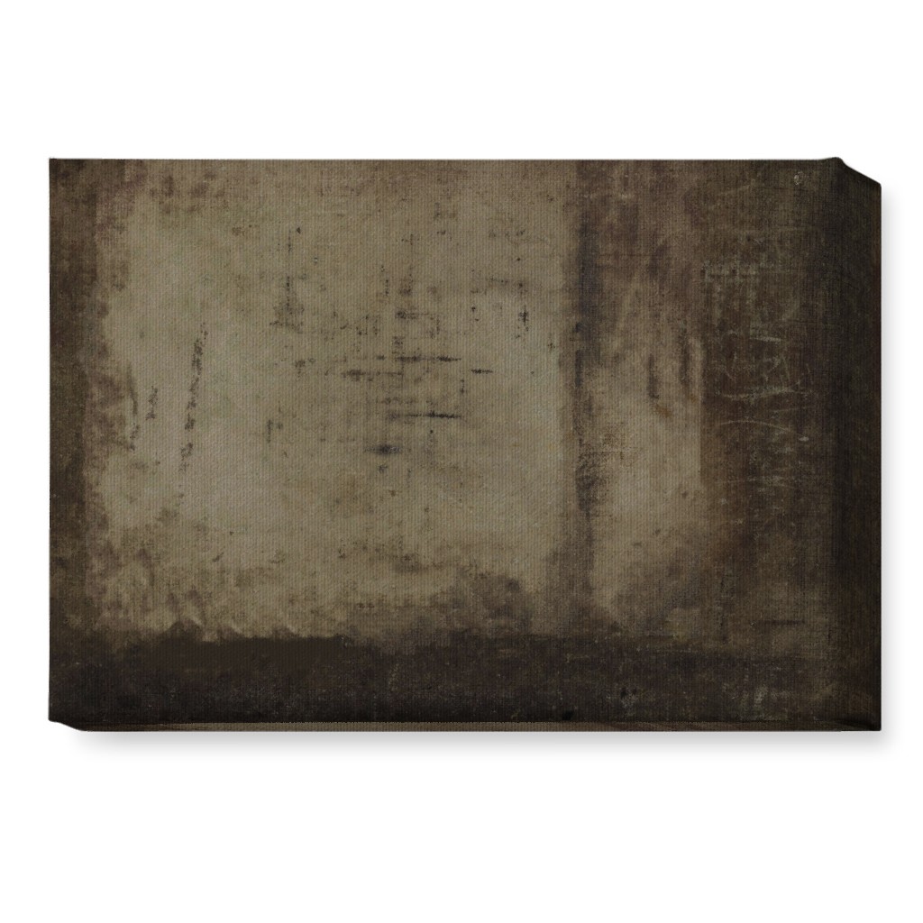 Mood At Dusk - Dark Wall Art, No Frame, Single piece, Canvas, 10x14, Brown, Brown