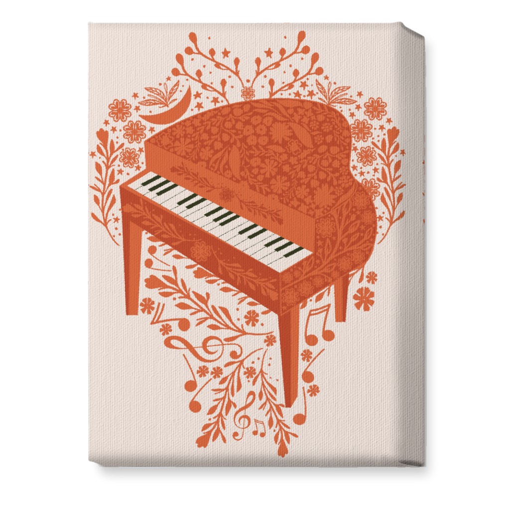 Red Unframed Wall Art For Sister