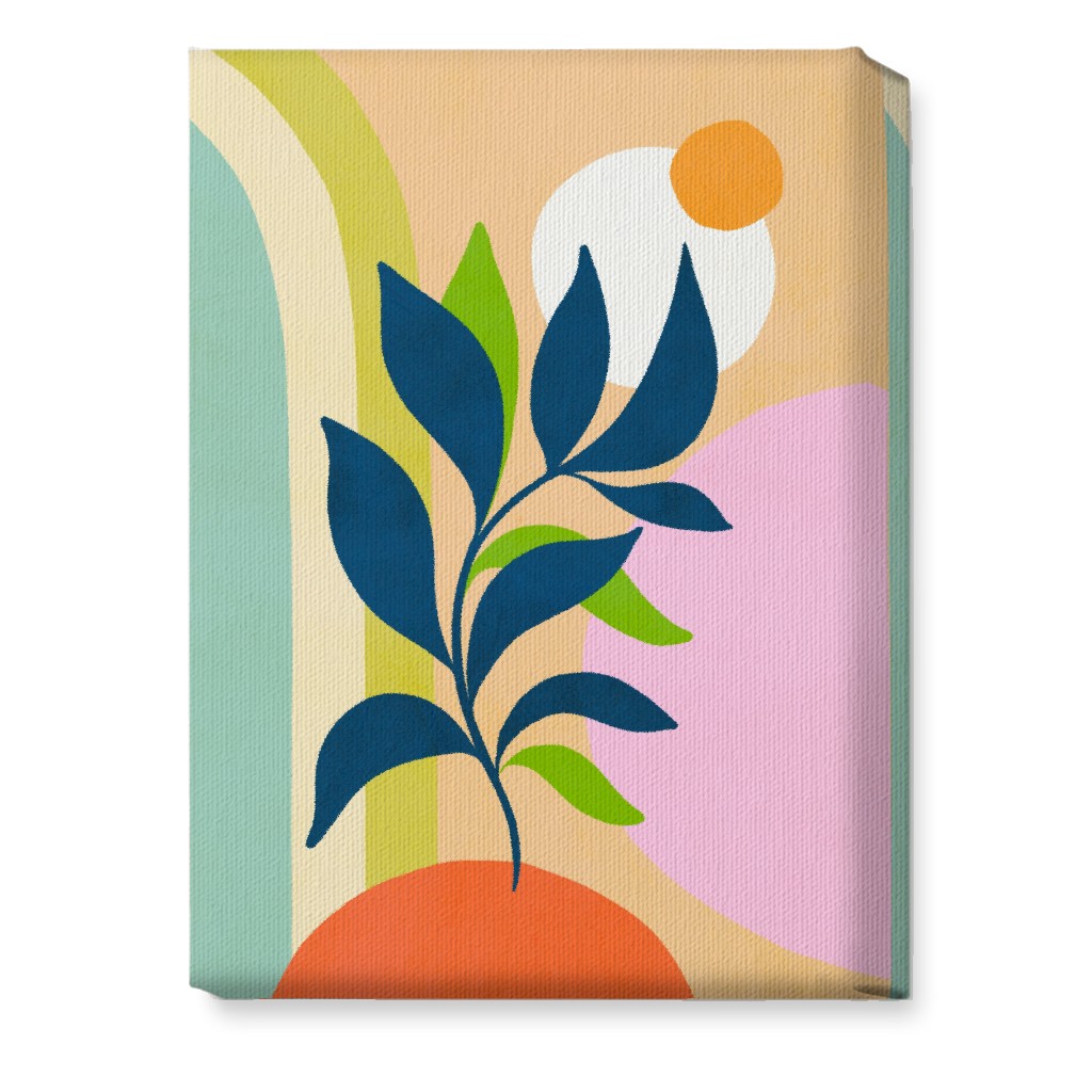 Blooming in the Sun - Multi Wall Art, No Frame, Single piece, Canvas, 10x14, Multicolor