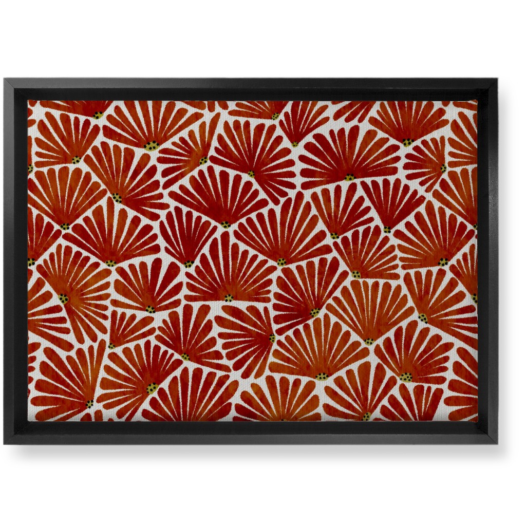 Solie Wall Art, Black, Single piece, Canvas, 10x14, Red, Cinnamon