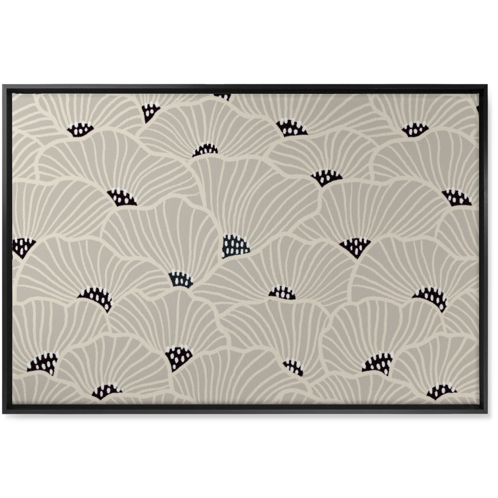 San Diego - Neutral Wall Art, Black, Single piece, Canvas, 24x36, Beige