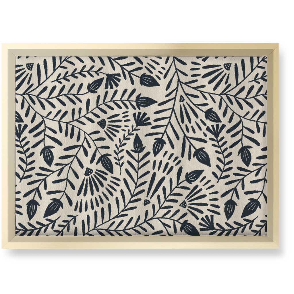 Ramona - Neutral Wall Art, Gold, Single piece, Canvas, 10x14, Beige