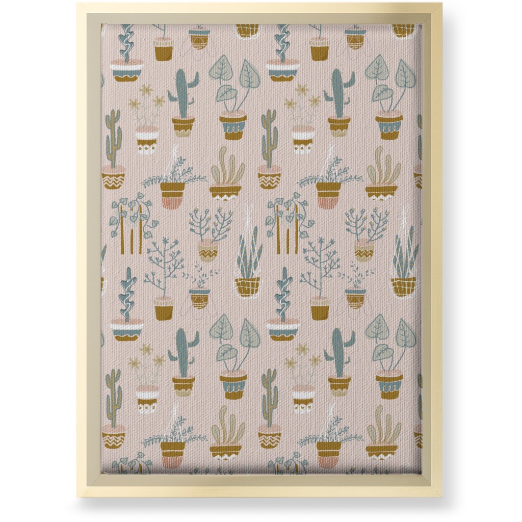 Housewarming Flower Canvas Wall Arts