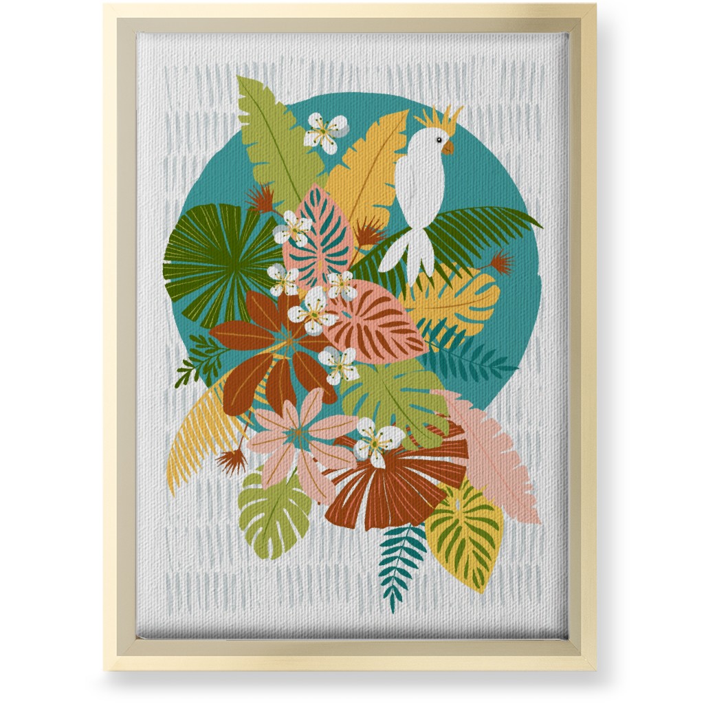 Bohemian Bahama - Multi Wall Art, Gold, Single piece, Canvas, 10x14, Multicolor