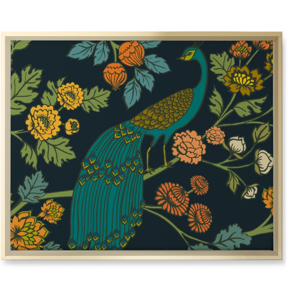 Peacock Garden - Midnight Wonderland