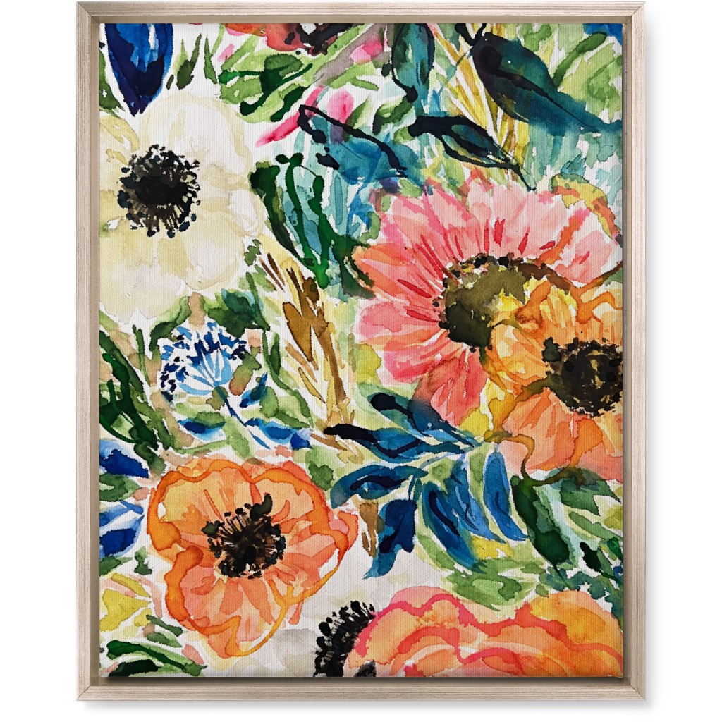 Bright New Day - Multi Wall Art, Metallic, Single piece, Canvas, 16x20, Multicolor
