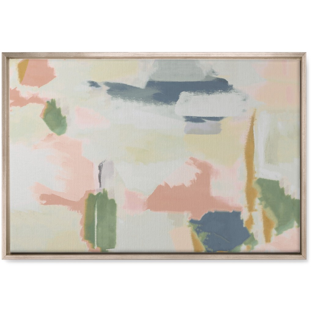 Desert Bloom - Multi Wall Art, Metallic, Single piece, Canvas, 20x30, Multicolor