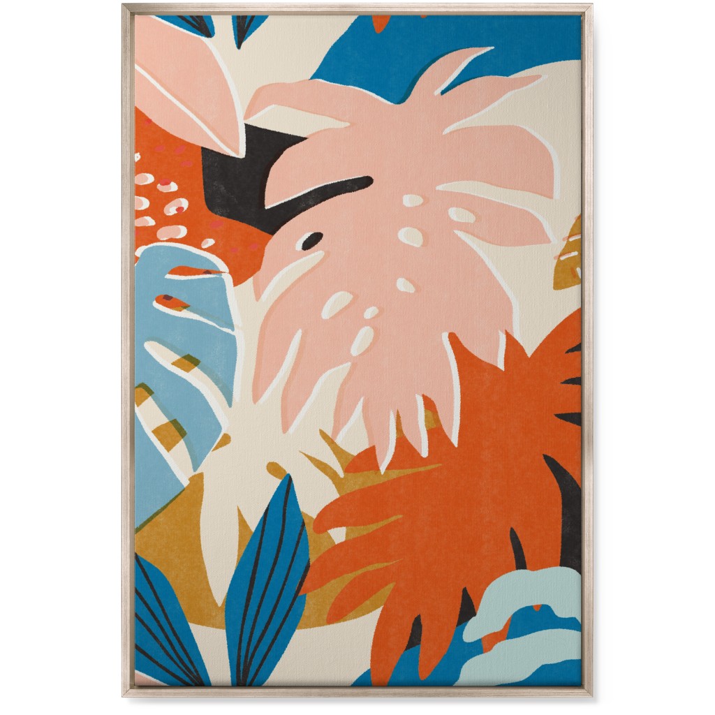 Plant Aloha - Multi Wall Art, Metallic, Single piece, Canvas, 24x36, Multicolor