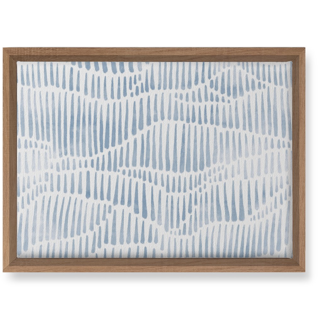 Appalachia - Blue Wall Art, Natural, Single piece, Canvas, 10x14, Blue, True Blue