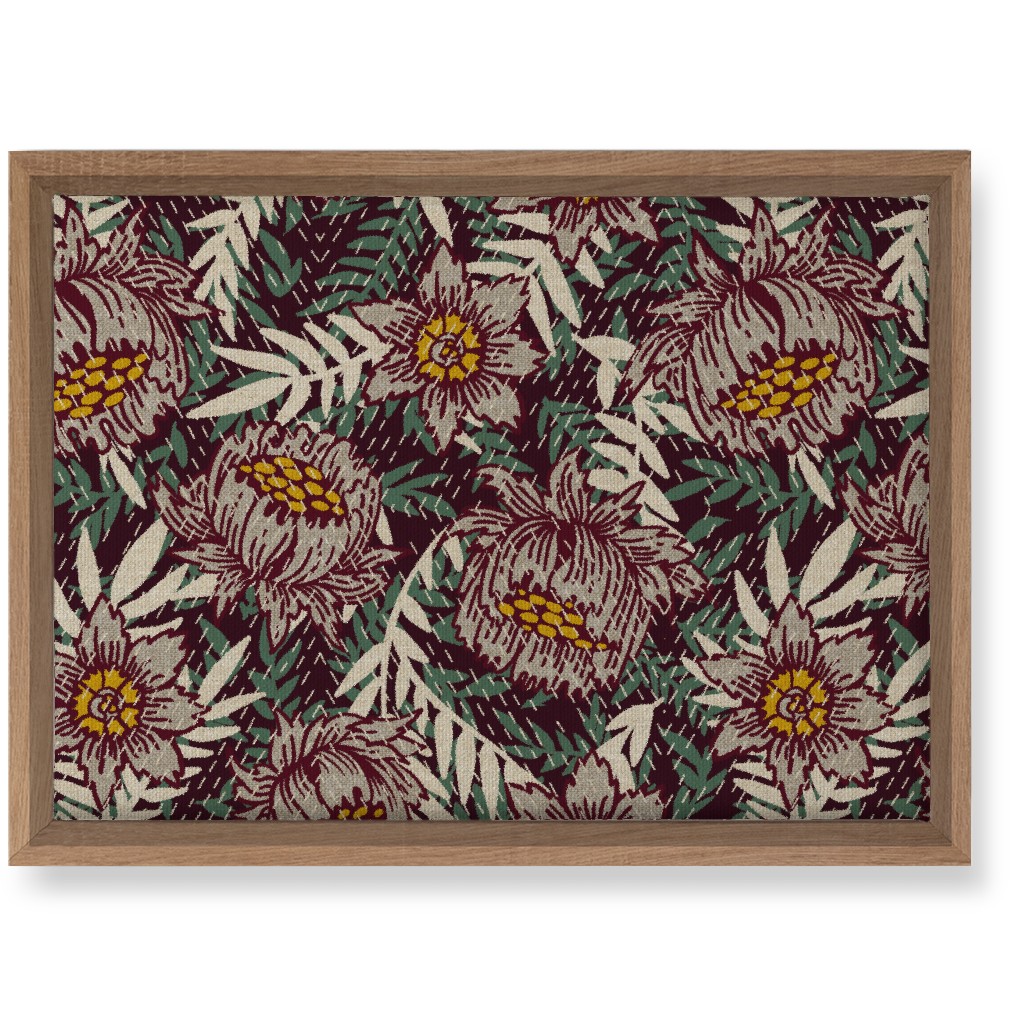Stella Poppy - Multi Wall Art, Natural, Single piece, Canvas, 10x14, Multicolor