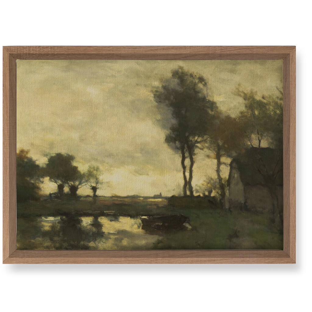 on Golden Pond Wall Art, Natural, Single piece, Canvas, 10x14, Green, Classic Green
