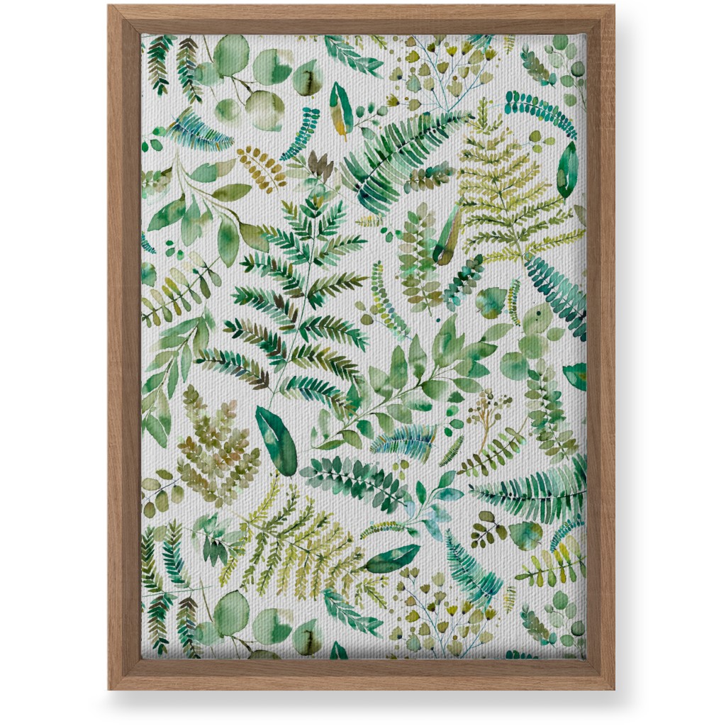Botanical Collection - Green Wall Art, Natural, Single piece, Canvas, 10x14, Green