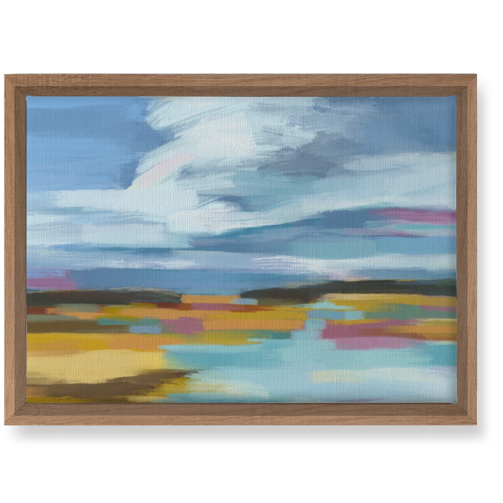 Waters Edge Wall Art, Natural, Single piece, Canvas, 10x14, Multicolor