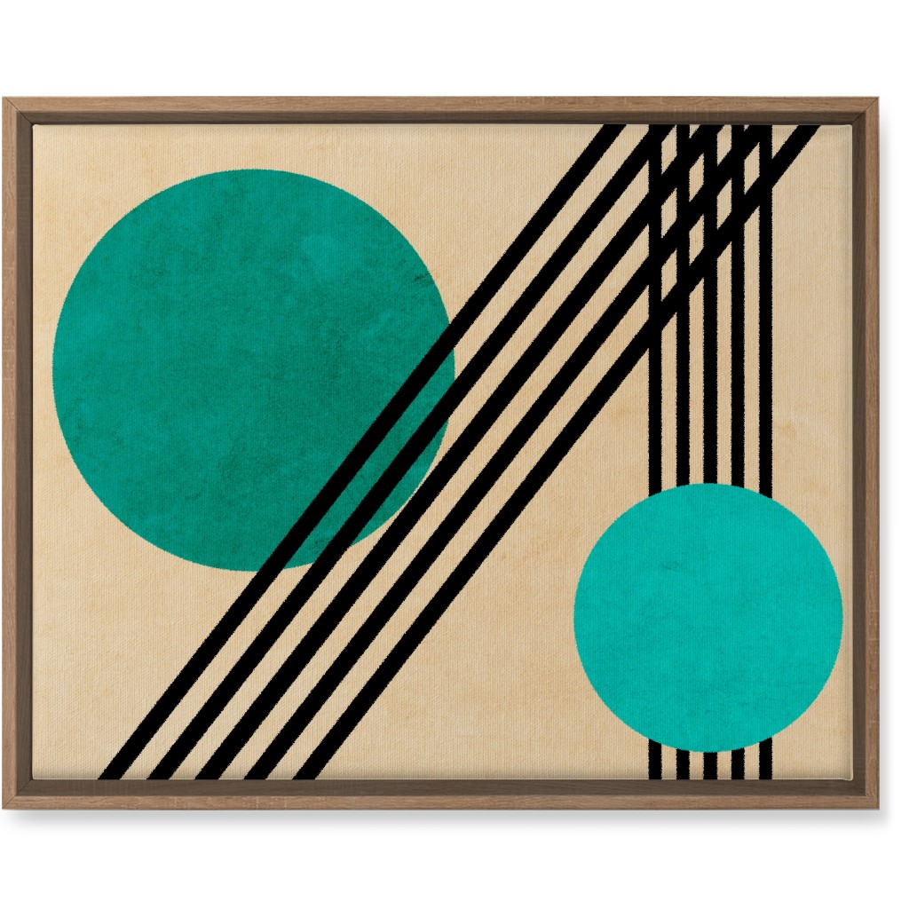 Custom Green Abstract Wall Art