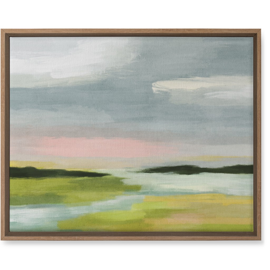 Quiet Coast Wall Art, Natural, Single piece, Canvas, 16x20, Multicolor