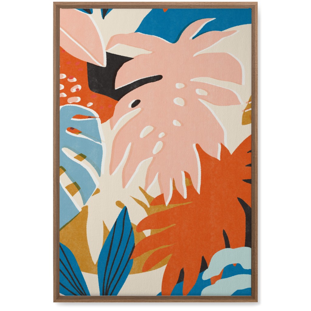 Plant Aloha - Multi Wall Art, Natural, Single piece, Canvas, 20x30, Multicolor