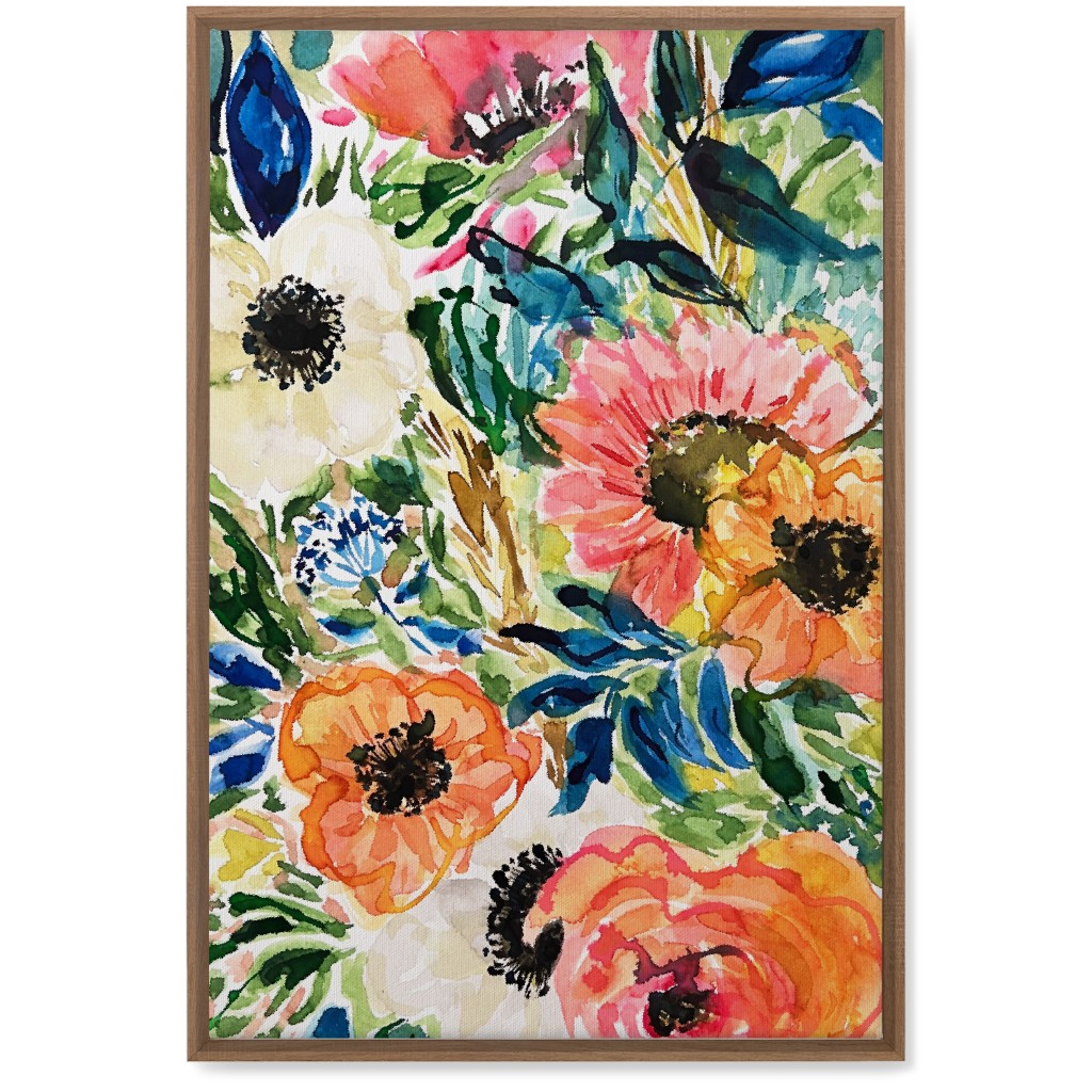 Bright New Day - Multi Wall Art, Natural, Single piece, Canvas, 20x30, Multicolor