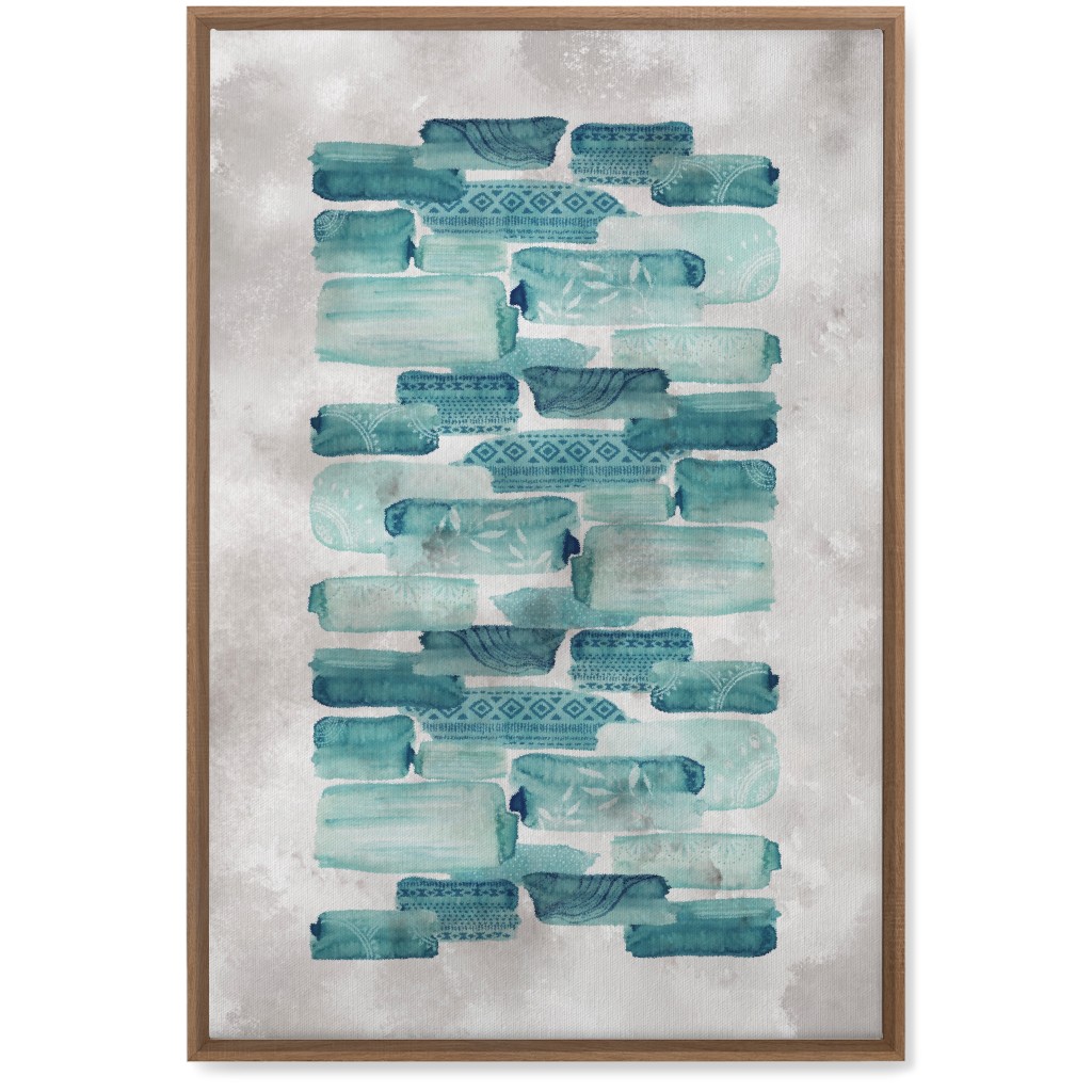 Brink Road Wall Art, Natural, Single piece, Canvas, 20x30, Green