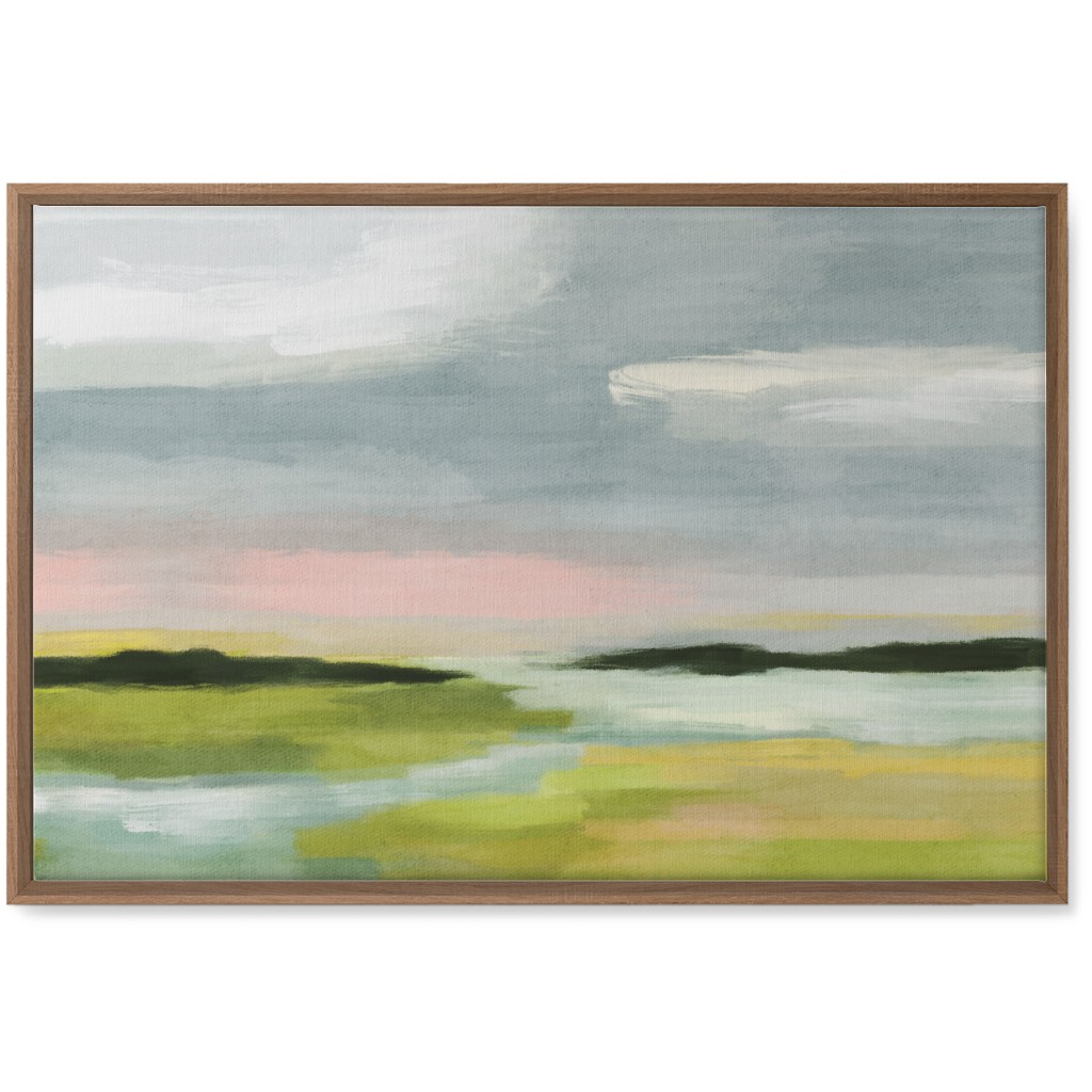 Quiet Coast Wall Art, Natural, Single piece, Canvas, 20x30, Multicolor