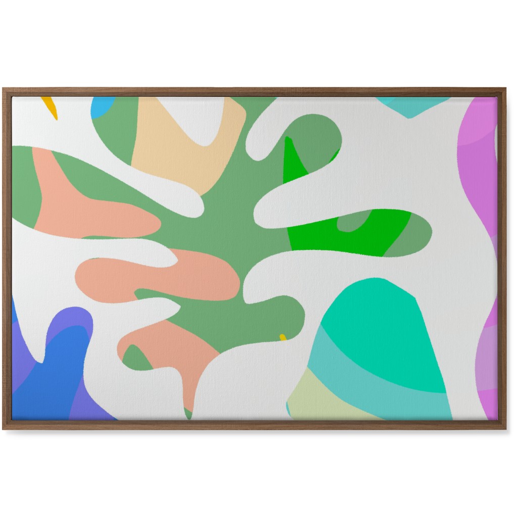 Summer Nature Love Matisse Style Wall Art, Natural, Single piece, Canvas, 24x36, Multicolor