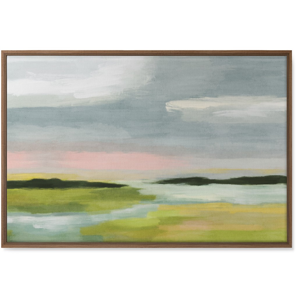 Quiet Coast Wall Art, Natural, Single piece, Canvas, 24x36, Multicolor