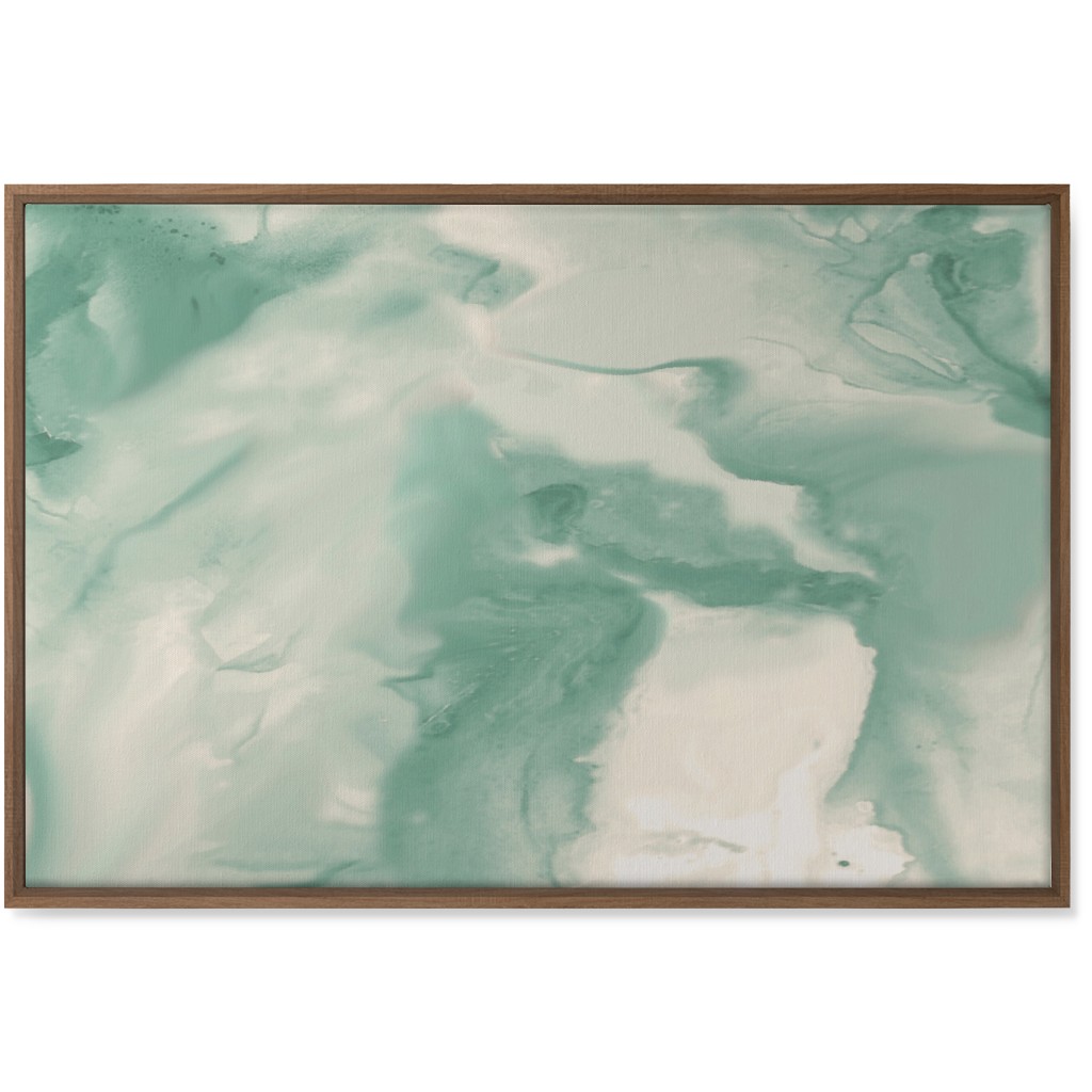 Custom Green Abstract Wall Art