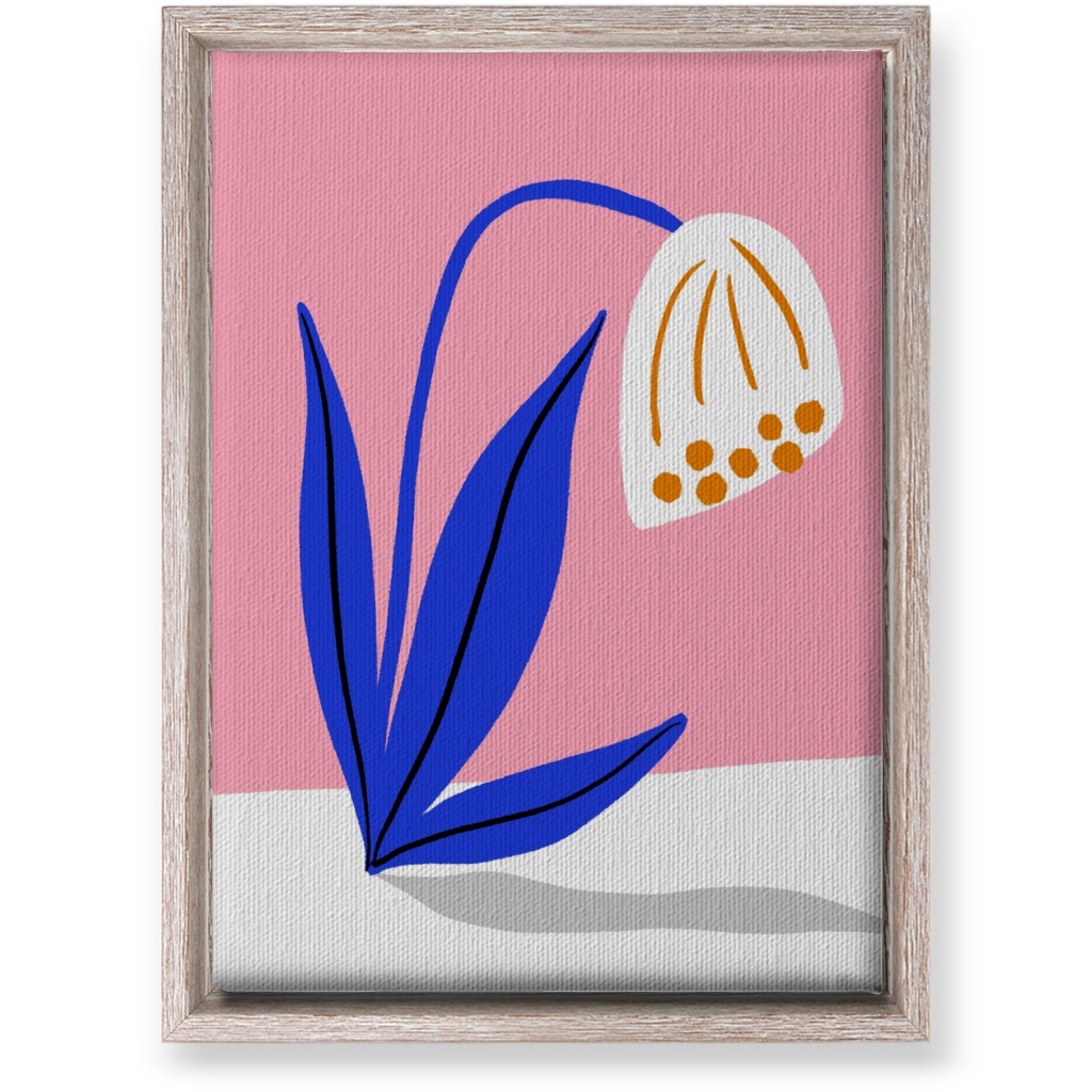 Derp Flower - Multi Wall Art, Rustic, Single piece, Canvas, 10x14, Multicolor