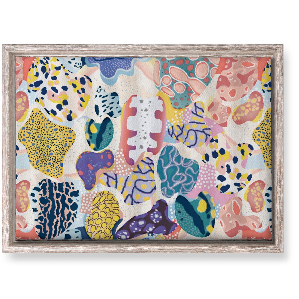 Sea Slug Animal Print - Multi Wall Art, Rustic, Single piece, Canvas, 10x14, Multicolor