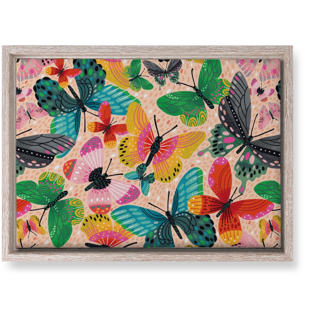 Multicolor Watercolor Canvas Wall Art