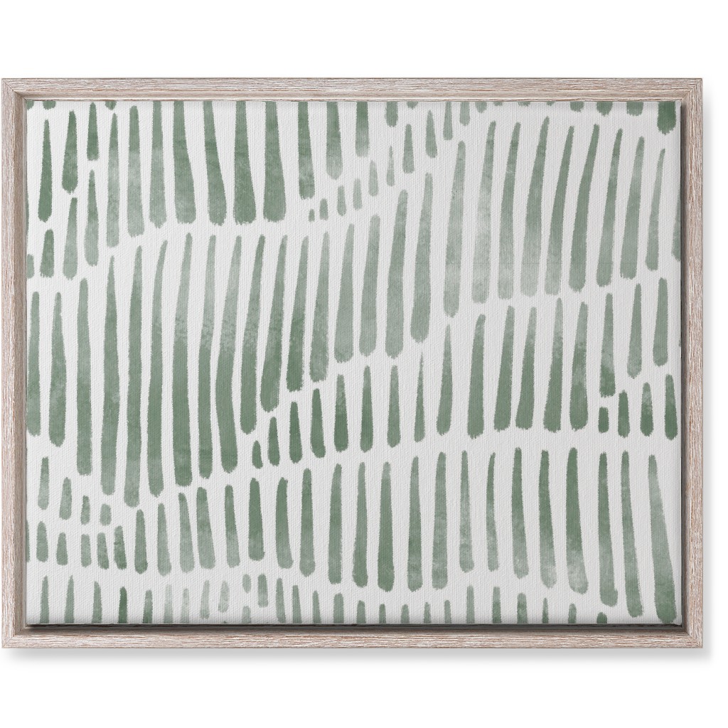 Appalachia - Olive Wall Art, Rustic, Single piece, Canvas, 16x20, Green, Classic Green