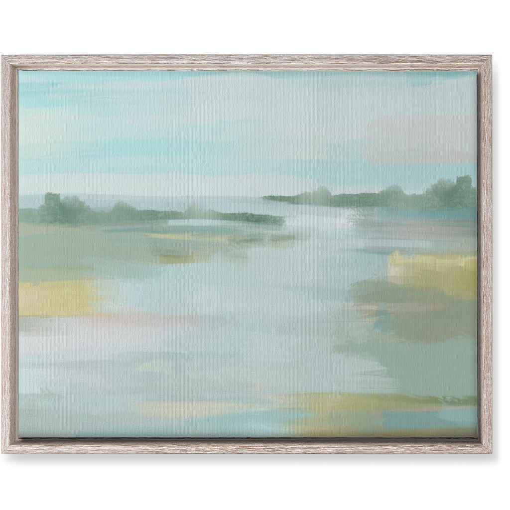 Tidewater Wall Art, Rustic, Single piece, Canvas, 16x20, Blue, True Blue